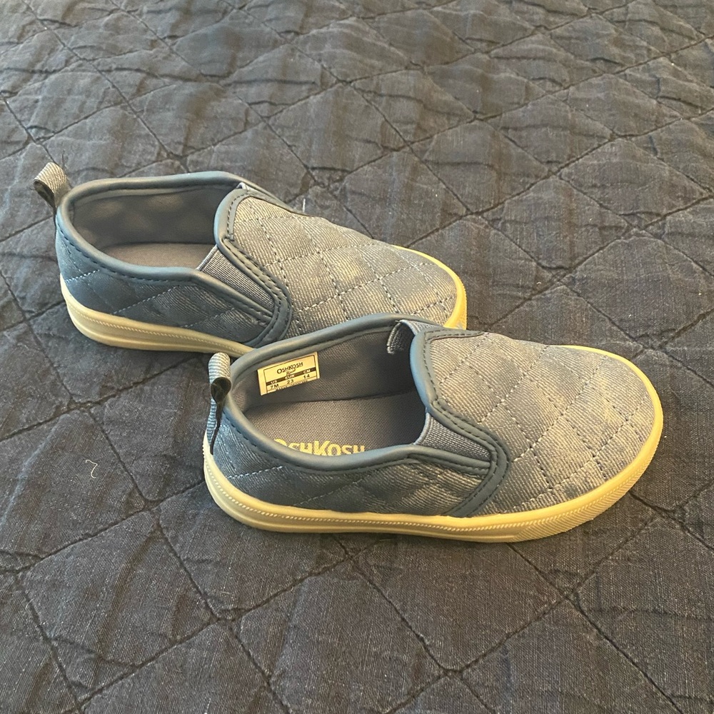 Quilted Denim Loafer